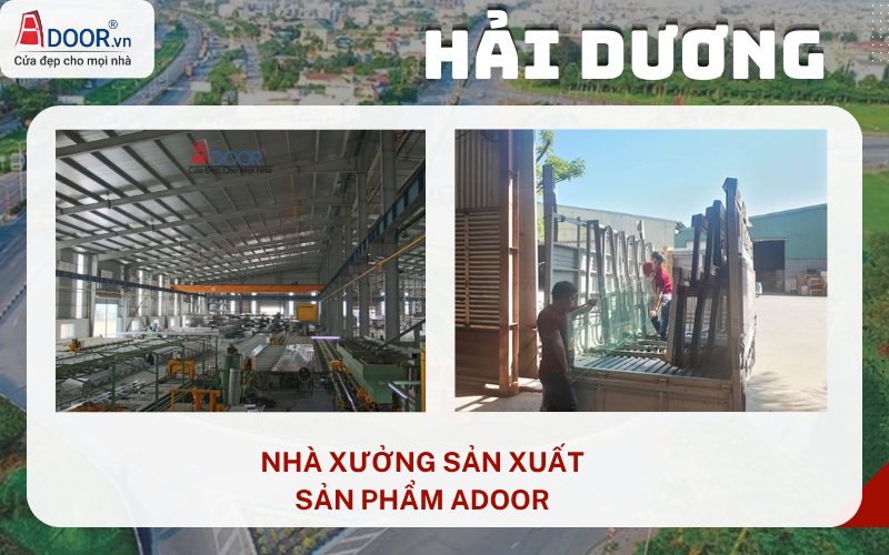 Nhà xưởng Adoor rộng lớn với dàn máy CNC Nhà xưởng Adoor rộng lớn với dàn máy CNC
