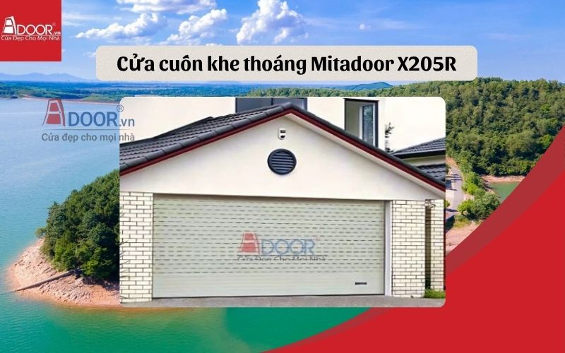 Cửa cuốn khe thoáng Hà Tĩnh Mitadoor X205R