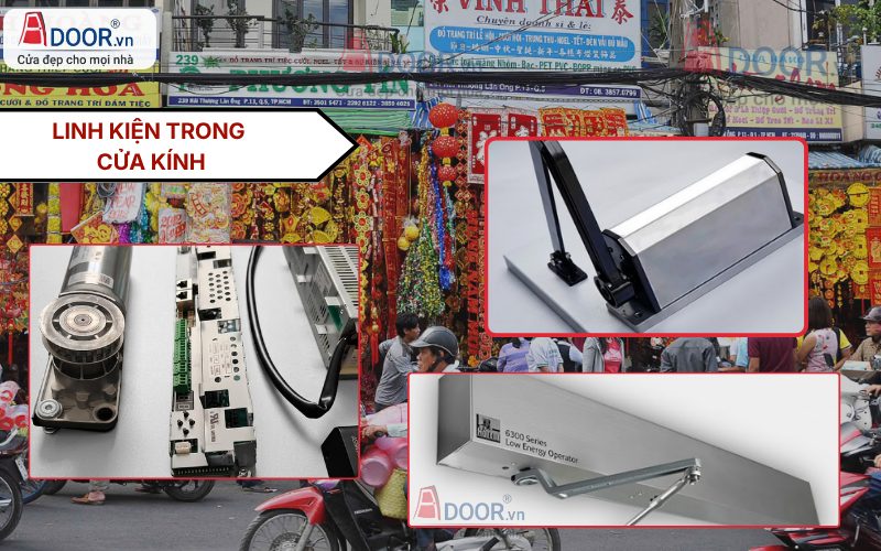 Các Cấu Tạo Của Cửa Kính Tự Động Quận 6 HCM