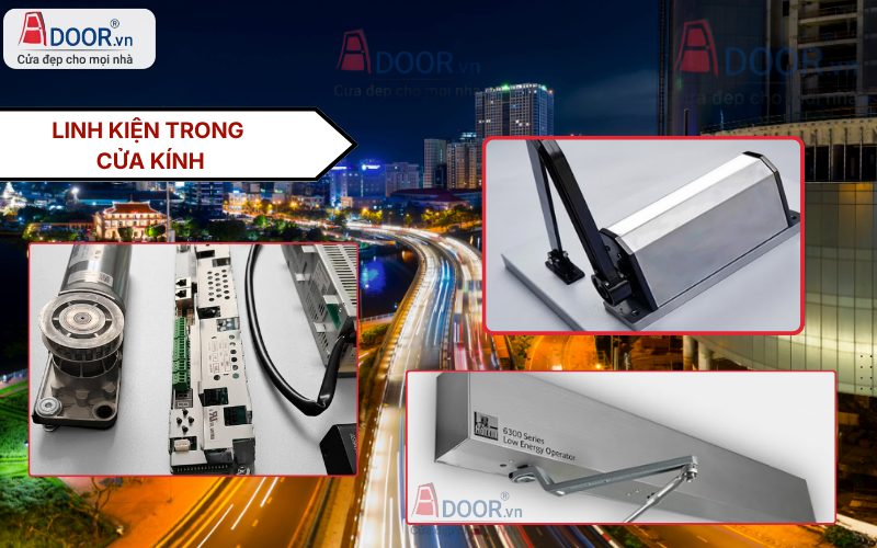 Các Linh Kiện Trong Cửa Kính Thông Minh