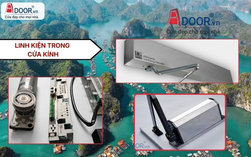 Linh kiện cửa kính tự động Hải Phòng