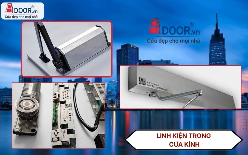 Cấu tạo cửa kính tự động Quận 12 HCM