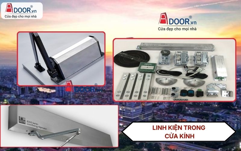 Chi tiết cấu kiện cửa kính thông minh Chi tiết cấu kiện cửa kính thông minh