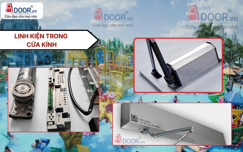 Linh kiện cửa kính tự động Quận 9 HCM