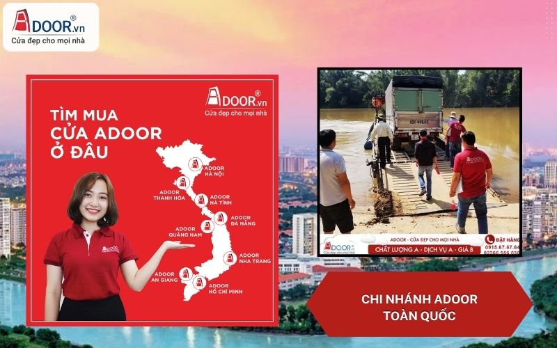 Hệ thống phân phối trải dài từ Nam ra Bắc