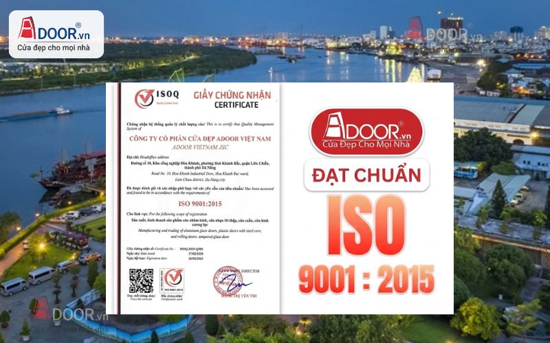 Cam Kết Chất Lượng ISO