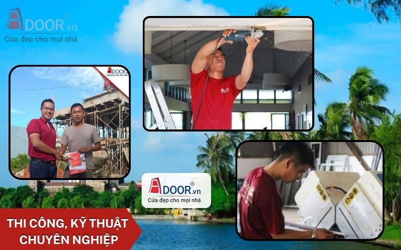 Đội ngũ nhân sự Adoor thi công Đội ngũ nhân sự Adoor thi công