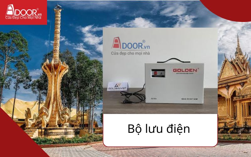 Bộ lưu điện - Cửa cổng tự động Trà Vinh