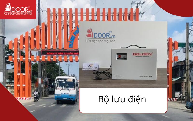 Bộ lưu điện - Cửa cổng tự động Long Xuyên