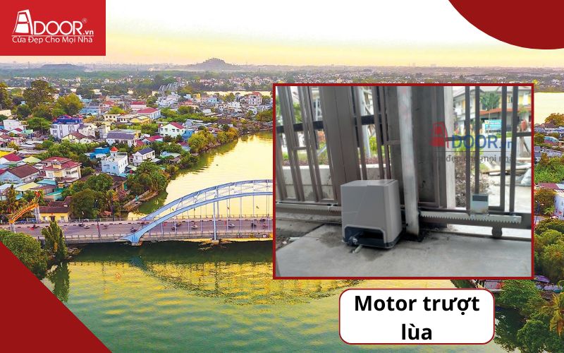 Motor trượt - Cửa cổng tự động Biên Hòa