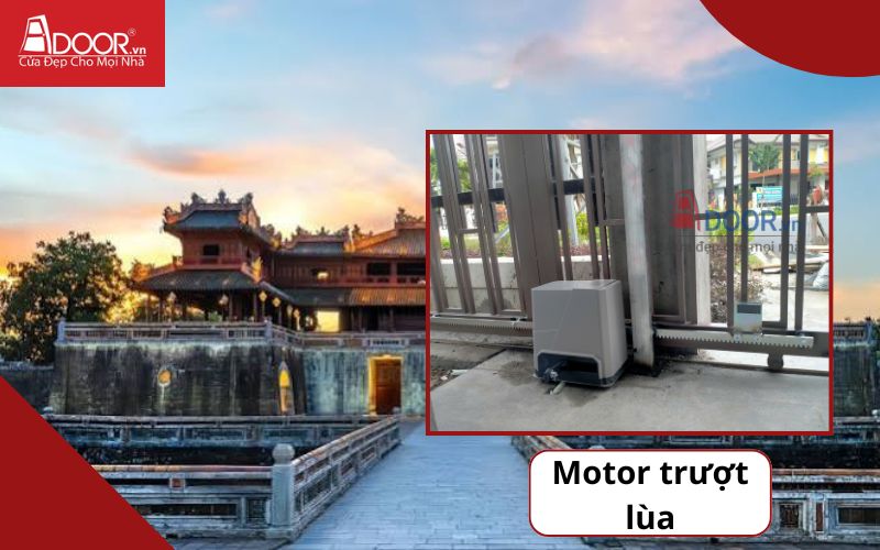 Motor trượt - Cửa cổng tự động Huế