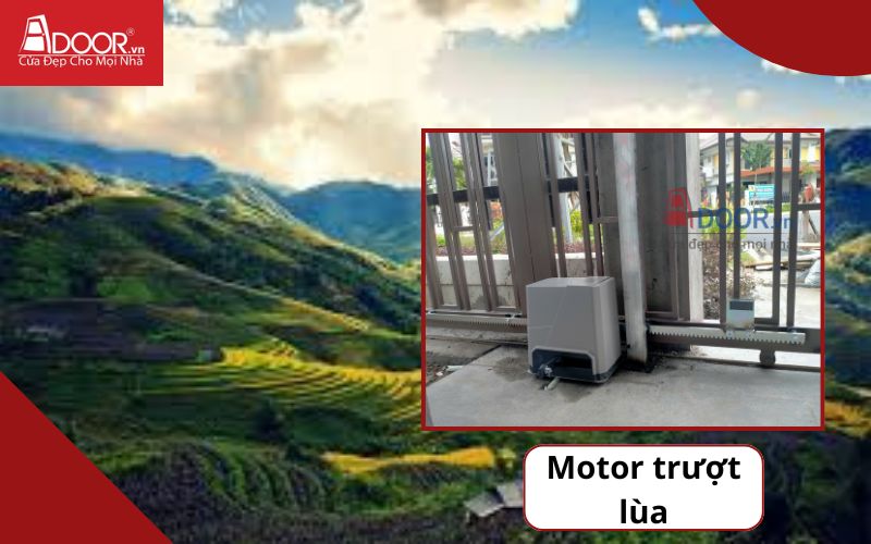 Motor trượt - Cửa cổng tự động Lào Cai