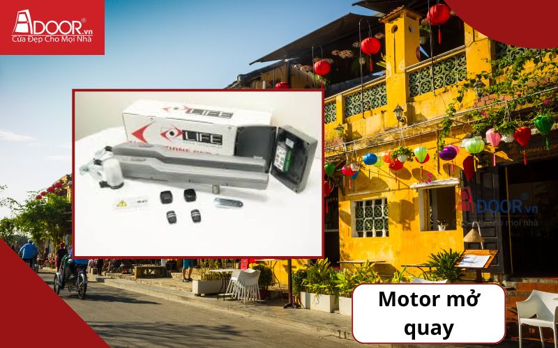Motor mở quay - Cửa cổng tự động Quảng Nam Motor mở quay - Cửa cổng tự động Quảng Nam