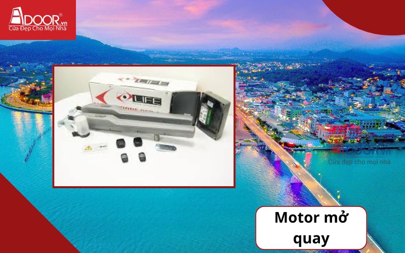 Motor mở quay - Cửa cổng tự động Kiên Giang