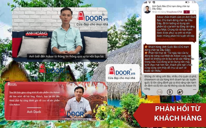 Phản hồi từ khách hàng
