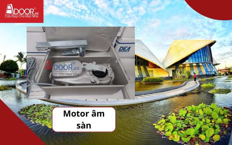 Motor âm sàn - Cửa cổng tự động Bạc Liêu