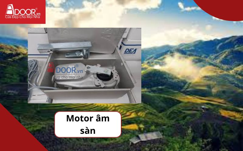 Motor âm sàn - Cửa cổng tự động Lào Cai