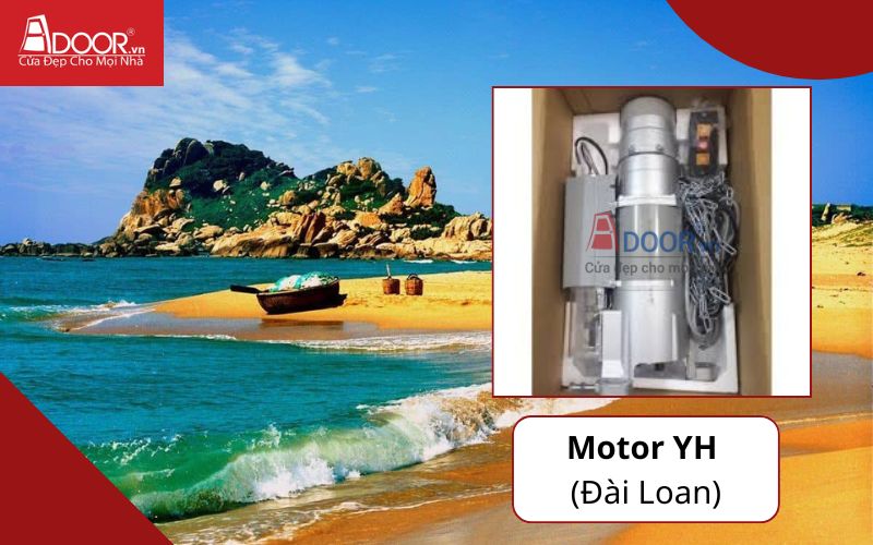 Motor YH (Đài Loan) - Cửa cổng tự động Phan Thiết