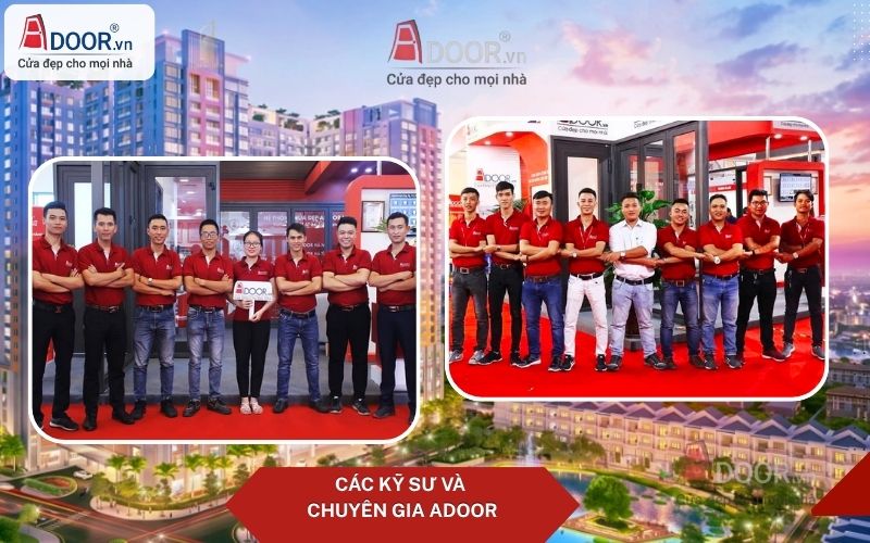 Các chuyên gia Adoor giàu kinh nghiệm thực chiến