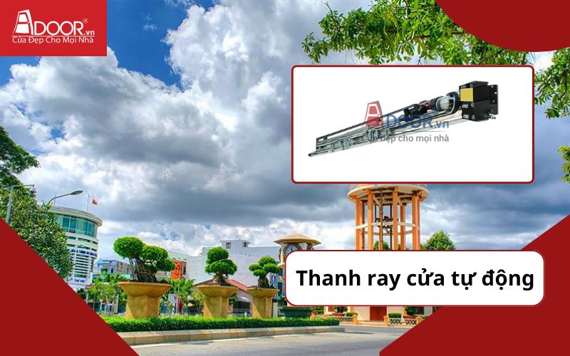 Thanh ray - Cửa cổng tự động Bà Rịa 