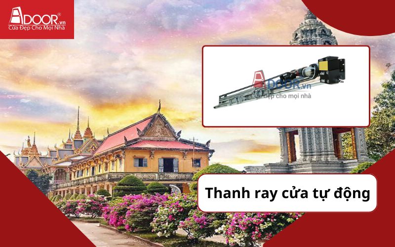 Thanh ray - Cửa cổng tự động Sóc Trăng