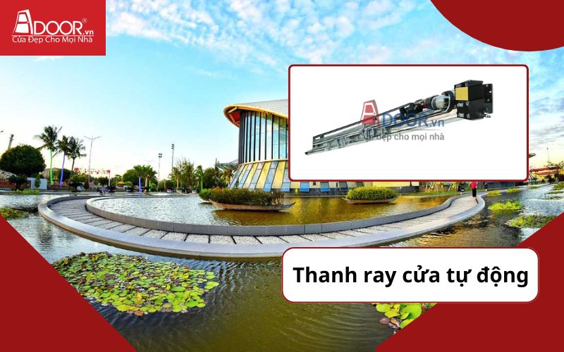 Thanh ray - Cửa cổng tự động Bạc Liêu