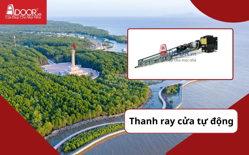 Thanh ray - Cửa cổng tự động Cà Mau