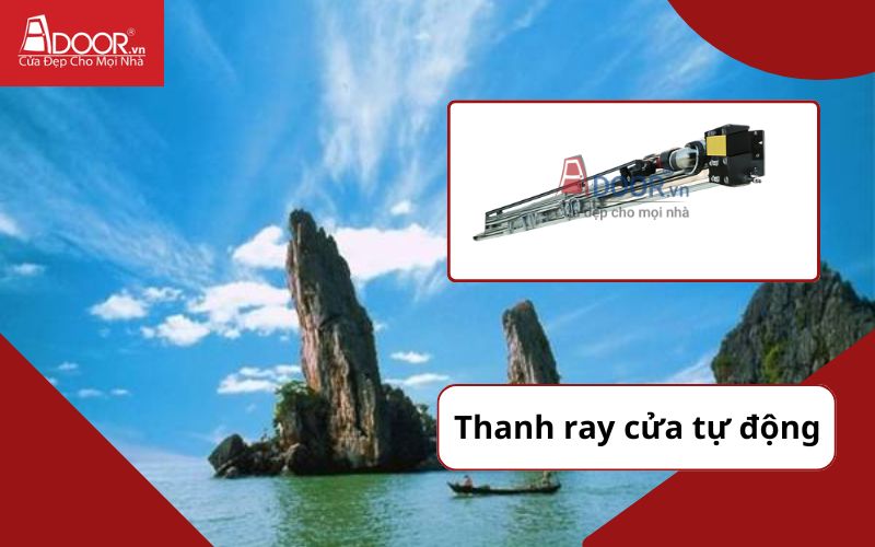 Thanh ray - Cửa cổng tự động Hà Tiên