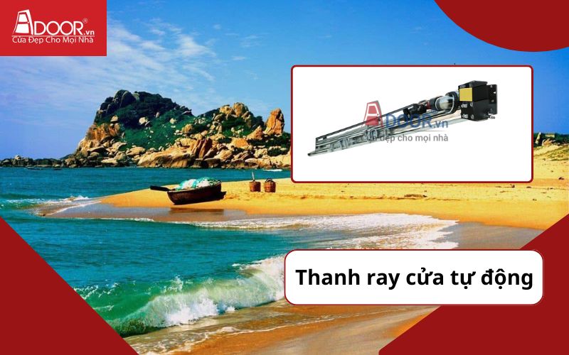 Thanh ray - Cửa cổng tự động Phan Thiết