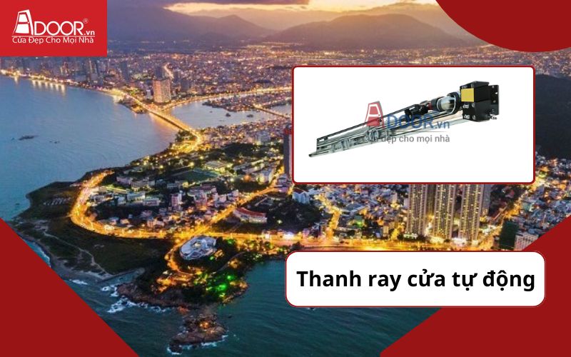 Thanh ray - Cửa cổng tự động Nha Trang
