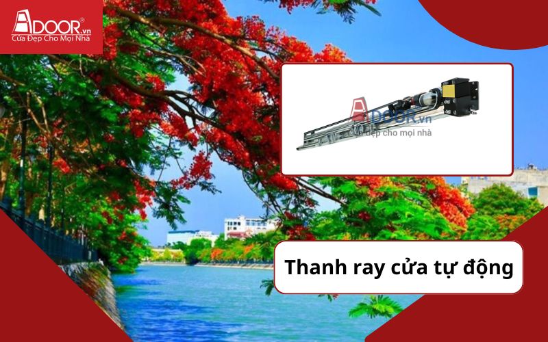 Thanh ray - Cửa cổng tự động Hải Phòng 
