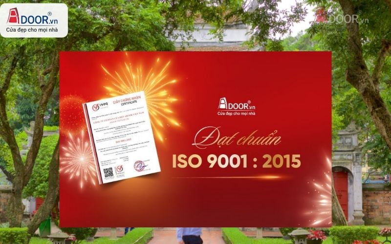 Giấy chứng nhận kiểm định ISO Giấy chứng nhận kiểm định ISO
