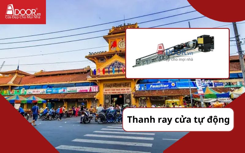 Ray trượt - Cửa cổng tự động Quận 6