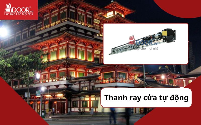 Thanh ray - Cửa cổng tự động Quận 5