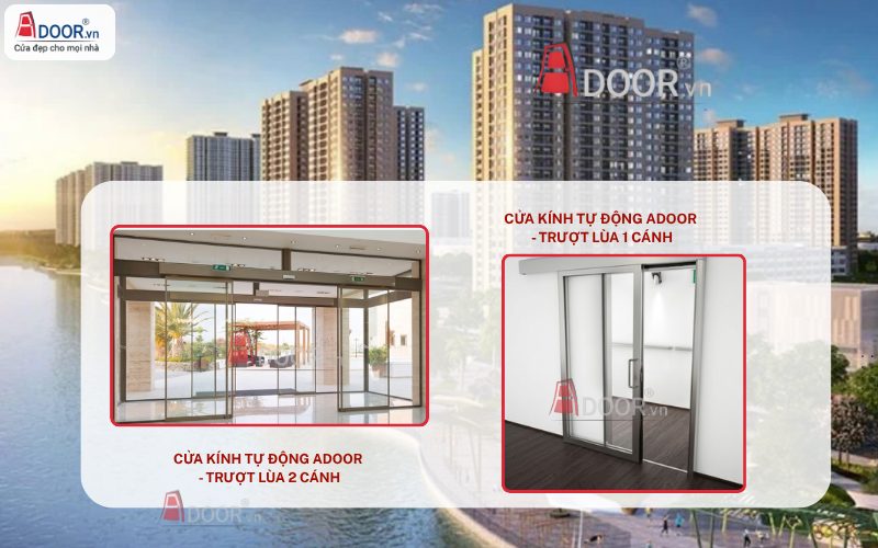 Cửa kính tự động Quận 9 HCM trượt lùa 