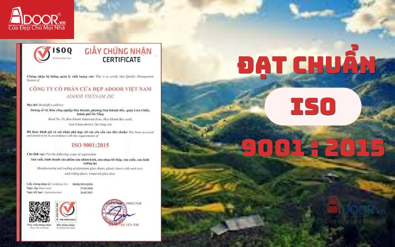 Đạt chuẩn ISO - Cửa cổng tự động Lào Cai