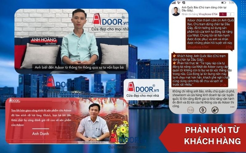 Phản hồi của khách hàng Adoor