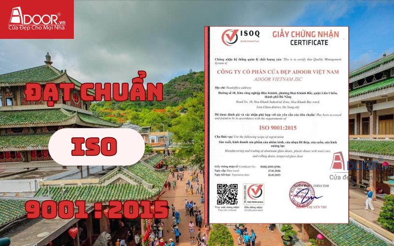 Chuẩn ISO - Cửa cổng tự động Châu Đốc