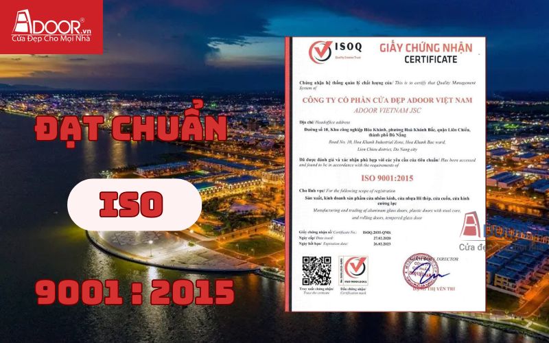 Chứng nhận ISO - Cửa cổng tự động Rạch Giá Chứng nhận ISO - Cửa cổng tự động Rạch Giá