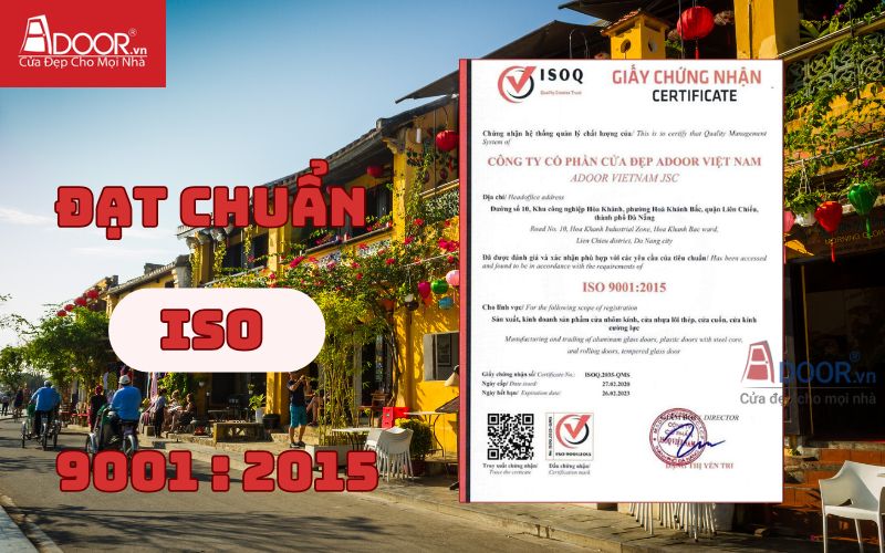Chứng nhận ISO - Cửa cổng tự động Quảng Nam Chứng nhận ISO - Cửa cổng tự động Quảng Nam