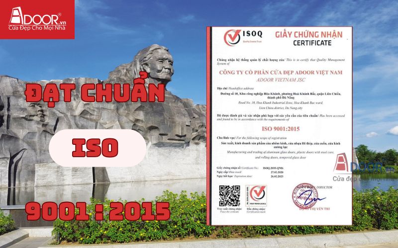 Chứng nhận ISO - Cửa cổng tự động Tam Kỳ Chứng nhận ISO - Cửa cổng tự động Tam Kỳ
