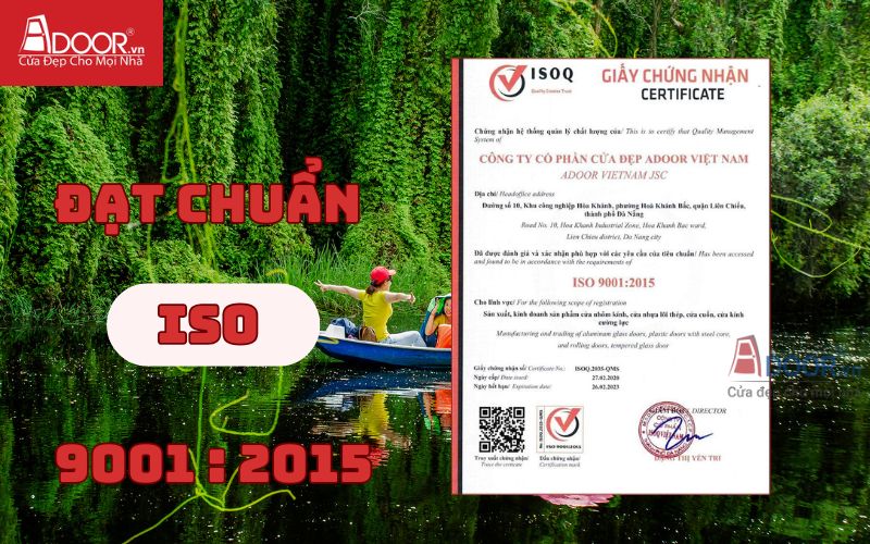 Chứng nhận ISO - Cửa cổng tự động Long An