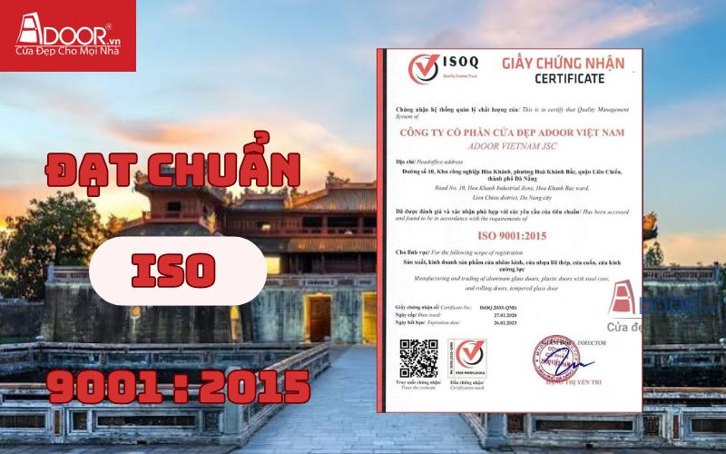 Đạt chuẩn ISO - Cửa cổng tự động Huế