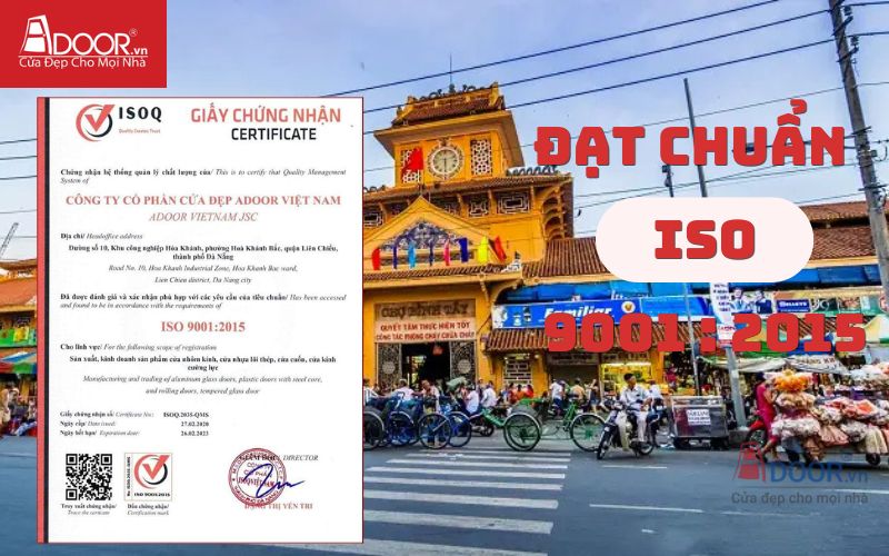 ISO 9001:2015 - Cửa cổng tự động Quận 6