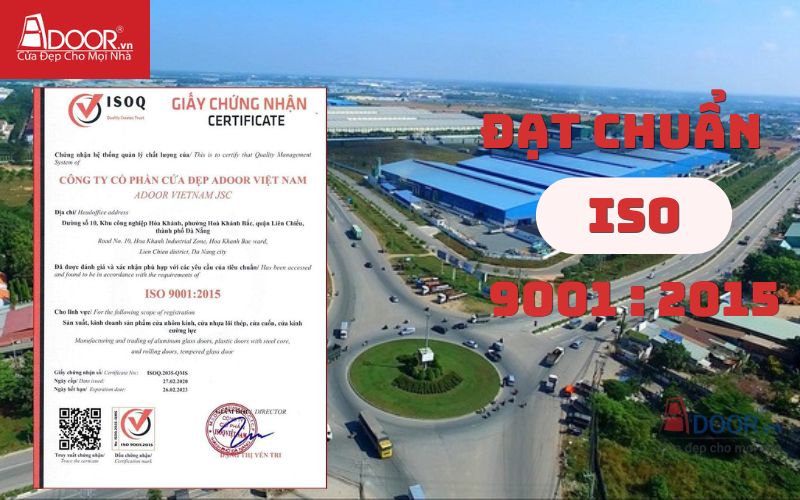 Chứng nhận ISO - Cửa cổng tự động Tân Uyên