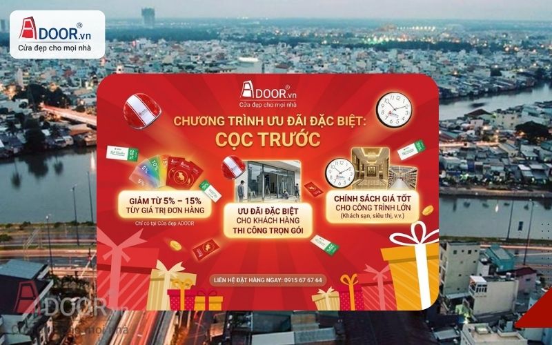 Ưu đãi và chính sách hậu mãi tại Adoor