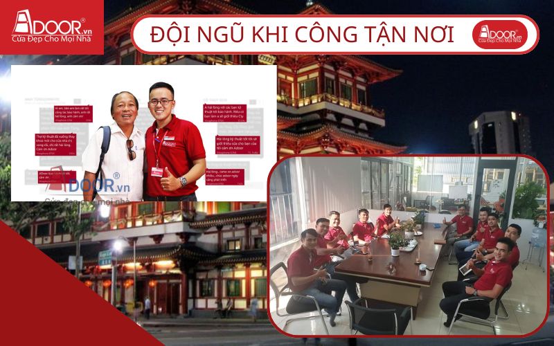 Đội ngũ Adoor - Cửa cổng tự động Quận 5