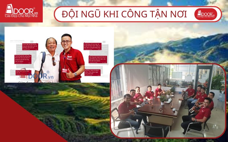Đội ngũ đại phương - Cửa cổng tự động Lào Cai
