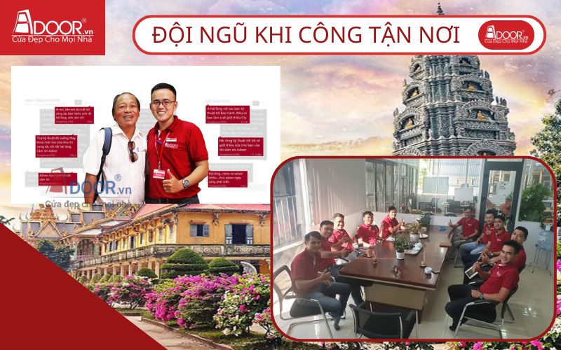 Đội ngũ Adoor - Cửa cổng tự động Sóc Trăng