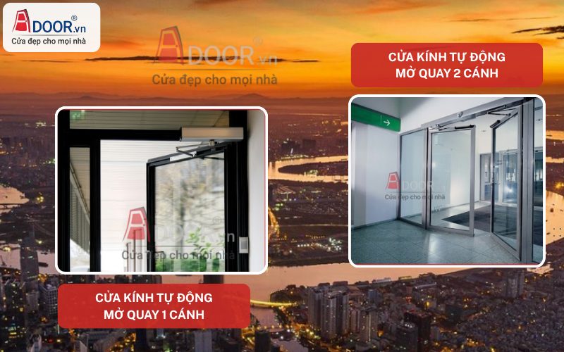 Cửa Kính Tự Động Quận 3 HCM Mở Quay 1- 2 cánh